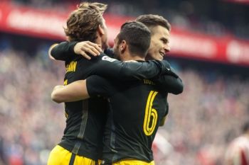 Atletico Madrid Ditahan Imbang Athletic Bilbao 2-2