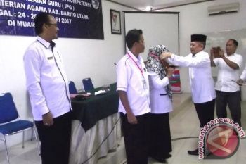 30 Guru Kemenag Barito Utara Ikuti Diklat 