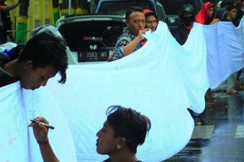 Sukarelawan Kotak Kosong Galang Dukungan