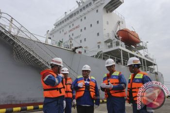Peresmian Dermaga Loading - Unloading Pertamina RU III