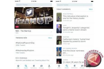 Twitter tambah tab &ldquo;Explore&rdquo;
