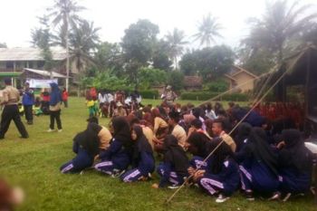 Tagana Lampung Selatan Lakukan Sosialisai Siaga Bencana 