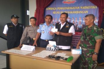 10 Napi Lapas Narkotika Nusakambangan Positif Sabu-Ekstasi