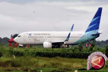 Badan pesawat Garuda berhasil dievakuasi