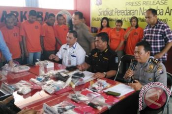 24 Orang Sindikat Narkoba Antarprovinsi Ditangkap Polda