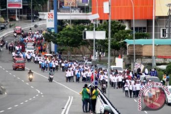 Seribuan Warga Ikuti Jalan Santai HPN 2017
