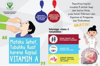 Dinkes Barito Utara Bagikan Vitamin A 