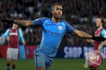 Gabriel Jesus belum tentu dimainkan di Piala FA