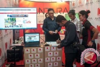 Menkominfo Kunjungi Anjungan LKBN Antara