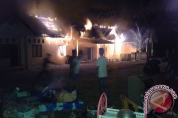Asrama Polsek Momunu Buol terbakar, tak terkait pilkada