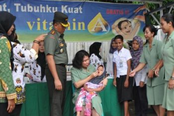 Posyandu Mimosa Korem 172/PWY buka pelayanan imunisasi