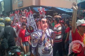 Ondel-ondel Taiwan meriahkan Cap Go Meh