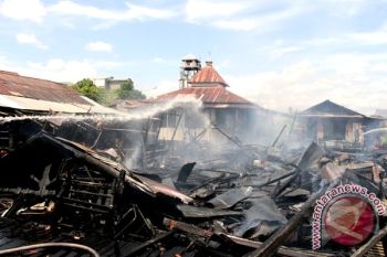 Polres Palangka Raya Selidiki Kebakaran Belasan Rumah
