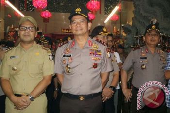 Kapolda-Wali Kota Pantau Malam Cap Go Meh 