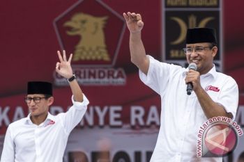 " Kami Bersyukur Menang di TPS Djarot," kata Sandi