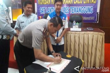 Ingatkan Pengendara, Polres Temanggung Bentuk Forum Komunitas Korban Laka Lantas