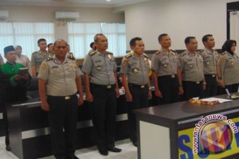 Cegah KKN, Panitia Penerimaan Polri Polda Sulteng Disumpah