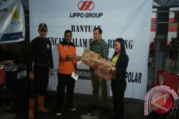 Lippo Group Serahkan Bantuan Bencana Bitung 
