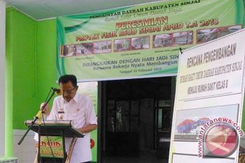 Sabirin Yahya Resmikan  RSUD Sinjai