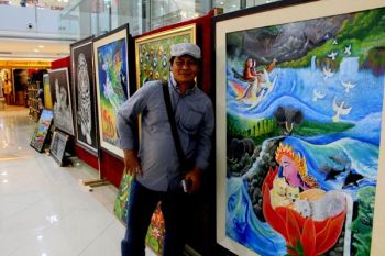 Papa Joe Gelar Pameran di MBK Bandarlampung