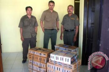SKW Muara Teweh Amankan Ratusan Jenis Burung 