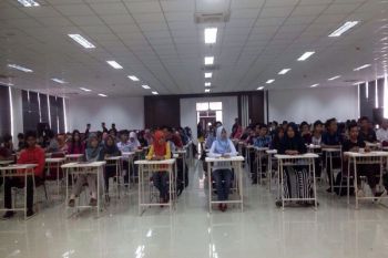 Ratusan Siswa Try Out SBMPTN di Itera  