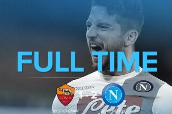AS Roma Ditekuk Napoli, di Stadion Olimpico Roma