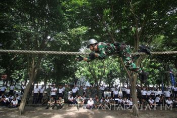 Koarmatim Gelar Lomba Halang Rintang Kategori Pamen