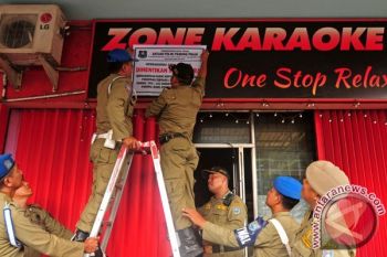 Enam Rumah Karaoke Ilegal di Pekalongan Ditutup
