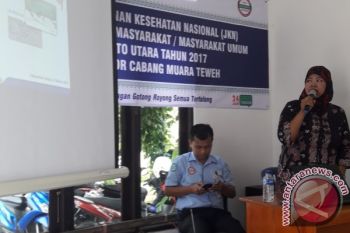 BPJS Muara Teweh Sosialisasi JKN di  Kelurahan Lanjas