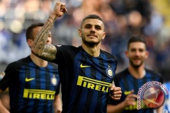 Icardi-Banega berbagi trigol, Inter bantai Atalanta 7-1