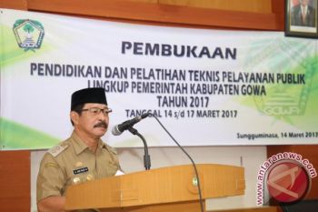 Pemkab Gowa Gelar Diklat Teknis Pelayanan Publik