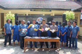 9 Pengedar Narkoba di Batang Dibekuk 