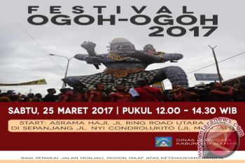 Sleman gelar festival ogoh-ogoh menyemarakkan Nyepi 