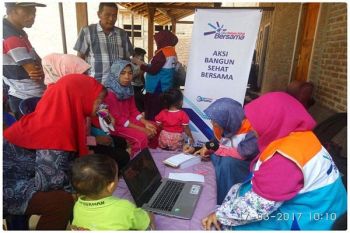 Tower Bersama Bantu Korban Banjir Lampung 