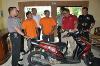 Hendak Jual Motor Curian, Dua Warga Banjarnegara Ditangkap Polisi 