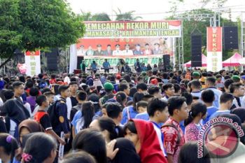 Luar Biasa! Kalteng Raih Rekor Muri "Tari Manasai" Serentak 