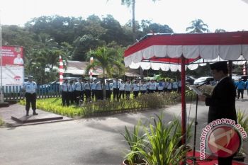 Kemenkumham Sulut gelar apel siaga 