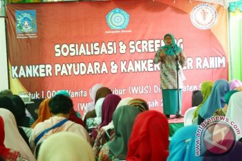 Sleman gelar "screening" kanker payudara-leher rahim