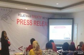 Antara Jateng Gelar Pelatihan Menulis Siaran Pers