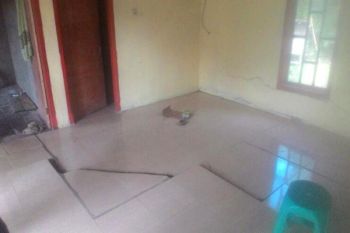Empat Rumah Rusak akibat Tanah Bergerak di Banyumas