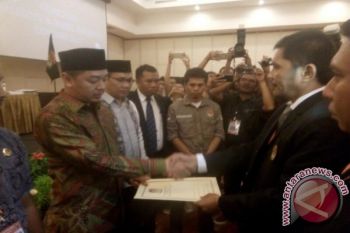 KPU Tetapkan Wali Kota Terpilih Kendari 