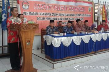 Haryanto-Arifin Ditetapkan Sebagai Pemenang Pilkada Pati 