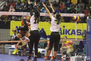 Putri Pertamina Mantapkan Posisi dengan Kalahkan Popsivo