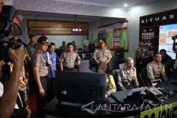 Kapolda Jatim di Bojonegoro