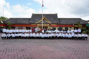 Wabup Barito Utara Lepas 91 Calon Siswa Polisi 