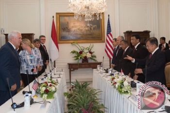 JK -Pence Bahas Kerja Sama Strategis Ekonomi-Politik