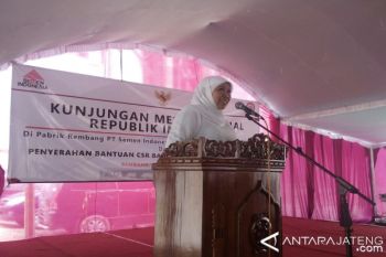 Mensos: Semen Rembang Tingkatkan Kesejahteraan Masyarakat