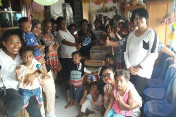 Wartawan Jayapura berbagi kasih di Panti Asuhan Air Mata Mama