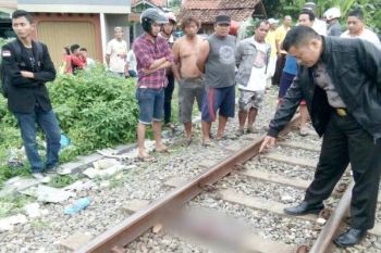 Siswa SMP Tewas Ditabrak Kereta Api